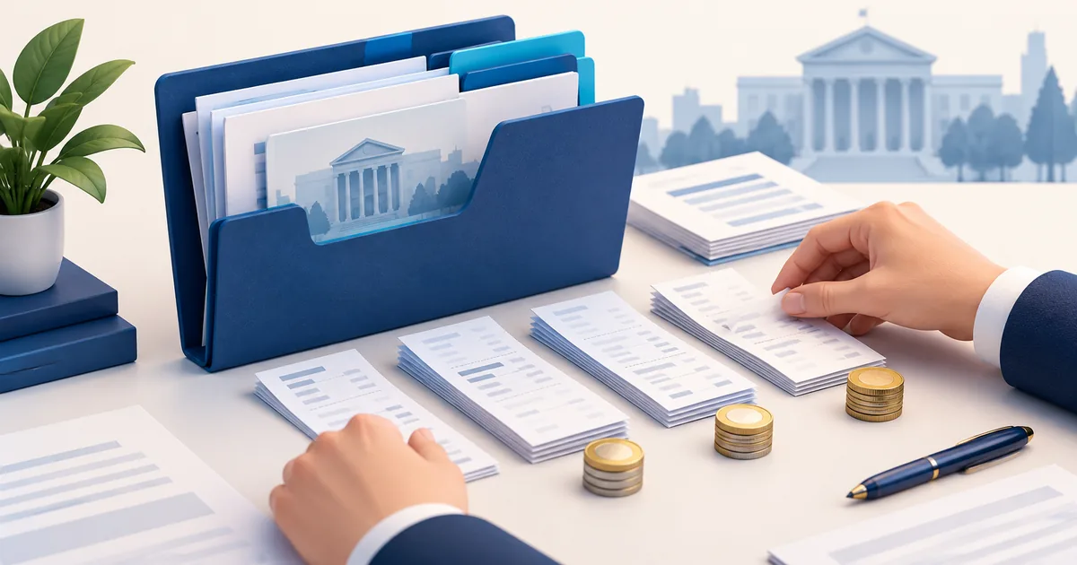 Documenti di rendicontazione di un progetto finanziato