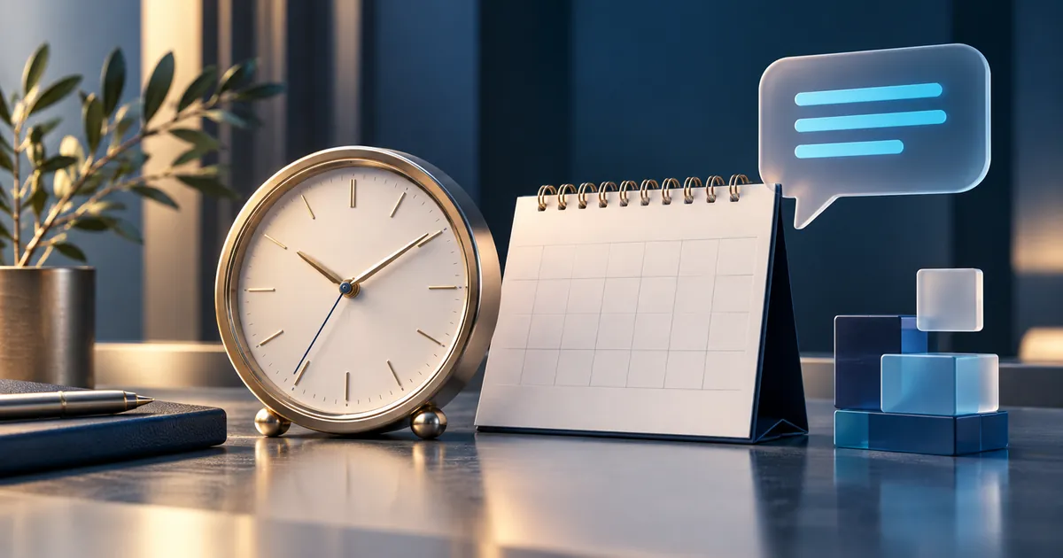 Orologio, calendario e messaggio protetto per il presidio delle scadenze